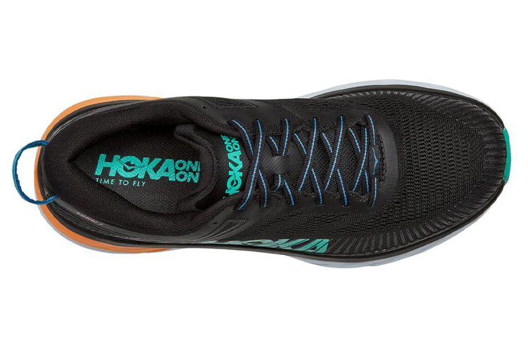 HOKA ONE ONE Bondi 7 Black Atlantis