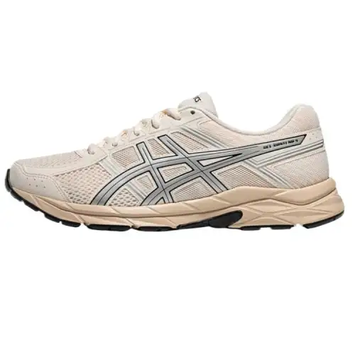 ASICS Gel Contend 4 Textile, Synthetic Leather Cushioning Abrasion Resistant Low top Physical Fitness Test & Exam