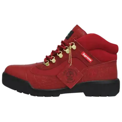 Field Boot Supreme x Field Boot Timberland 'Croc Pack - Red'