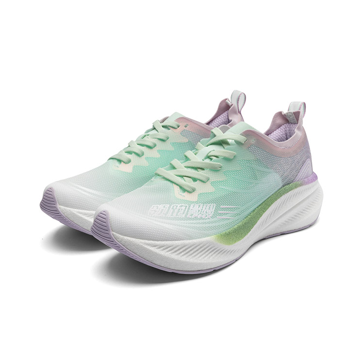 LPMX Cushioning Abrasion Resistant Lightweight Low top Running Shoes Women’s Cherry Blossom Green
