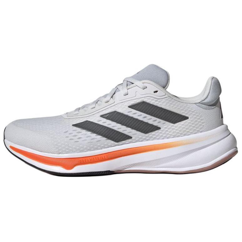 Adidas Response Super Comfortable Slip Resistant Abrasion Resistant Low top Casual Running Shoes Men’s Gray Orange