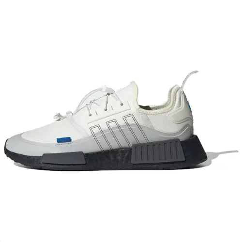 Adidas Originals NMD_R1 Slip Resistant Low top Running Shoes Men's White