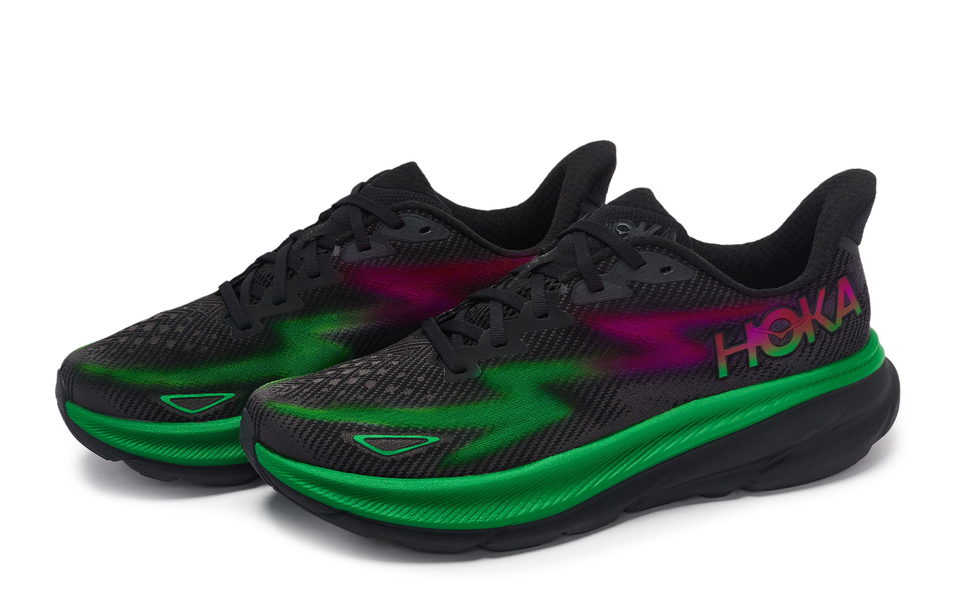 HOKA ONE ONE Clifton 9 Cushioning Abrasion Resistant Low top Trail Running Marathon Running Shoes Men’s