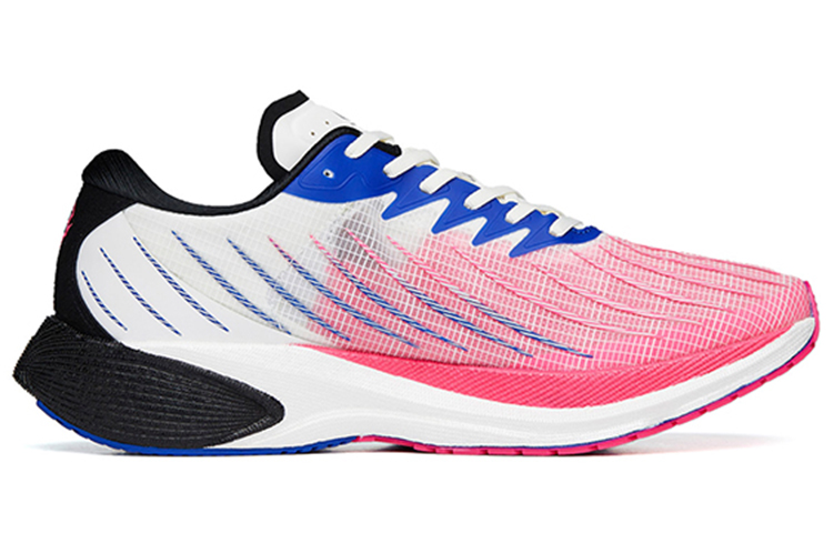 Anta C202 4.0 Nitrogen Technology Breathable And Lightweight Low top Running Shoes Men’s White Black Pink