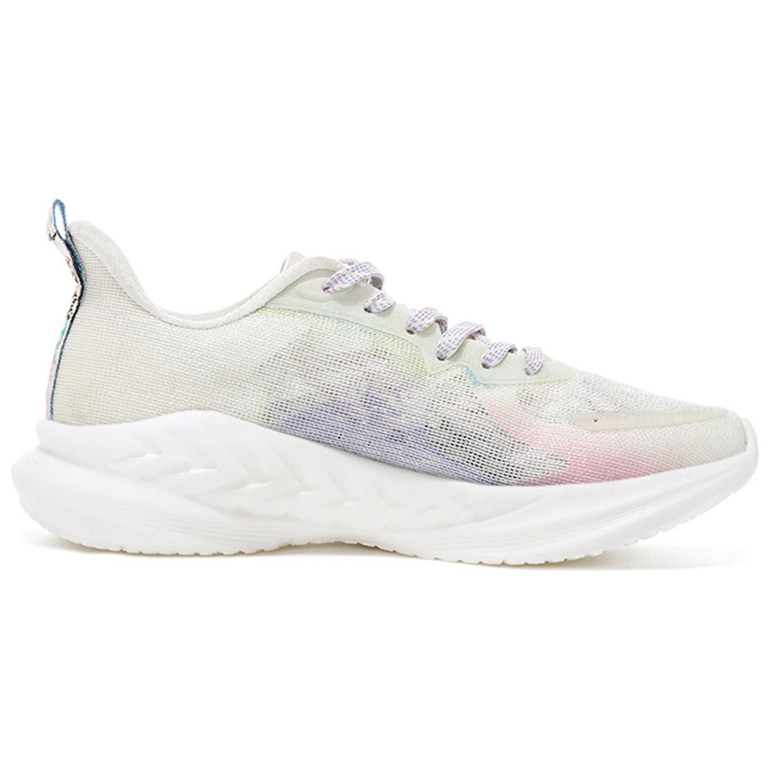 Erke Cushioning, Wear Resistant Low top Casual Running Shoes Women’s White Purple