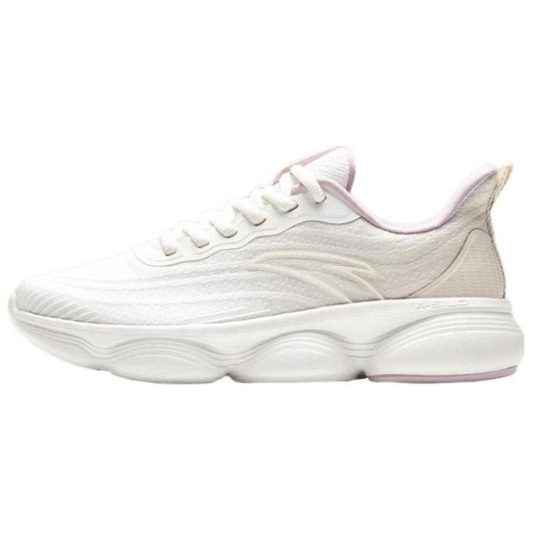 Anta Soft Column Slip Resistant Abrasion Resistant Low top Running Shoes Women’s White Gray