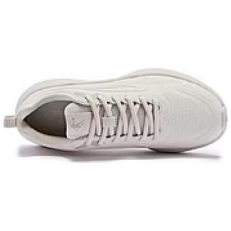 QIAODAN Fleece Lined Thermal Cushioning Lightweight Cushioning Lightweight Low top Running Shoes Women’s Ecru