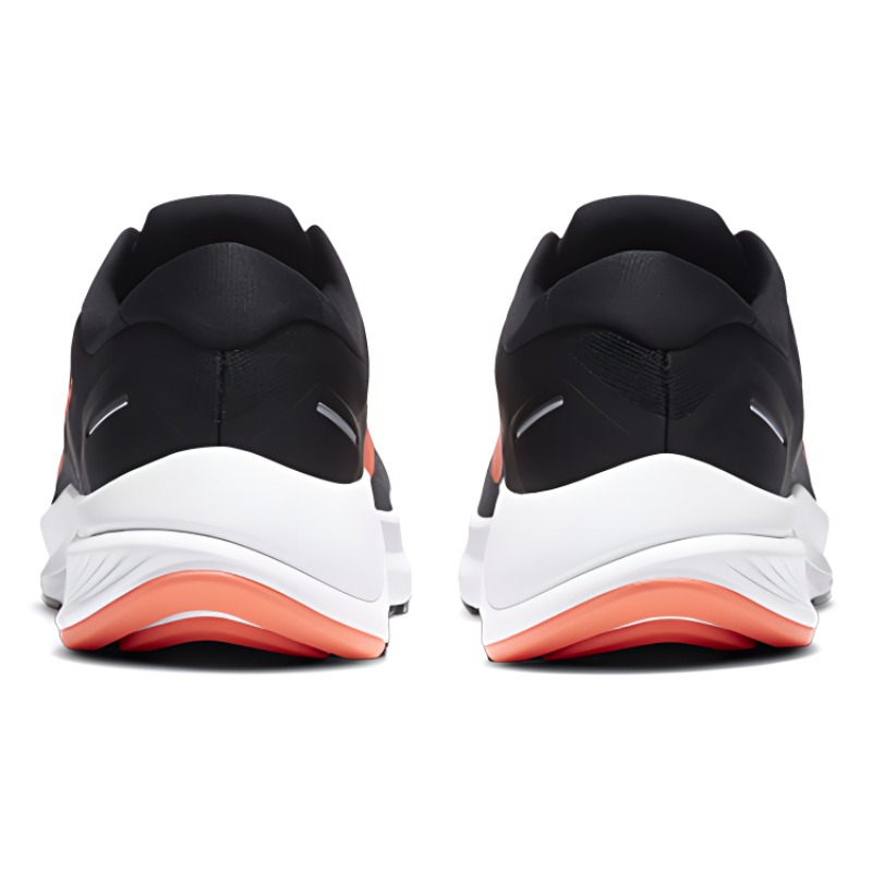 Мужские кроссовки Nike Zoom Structure 23 (черно-оранжевые) — фото 5
