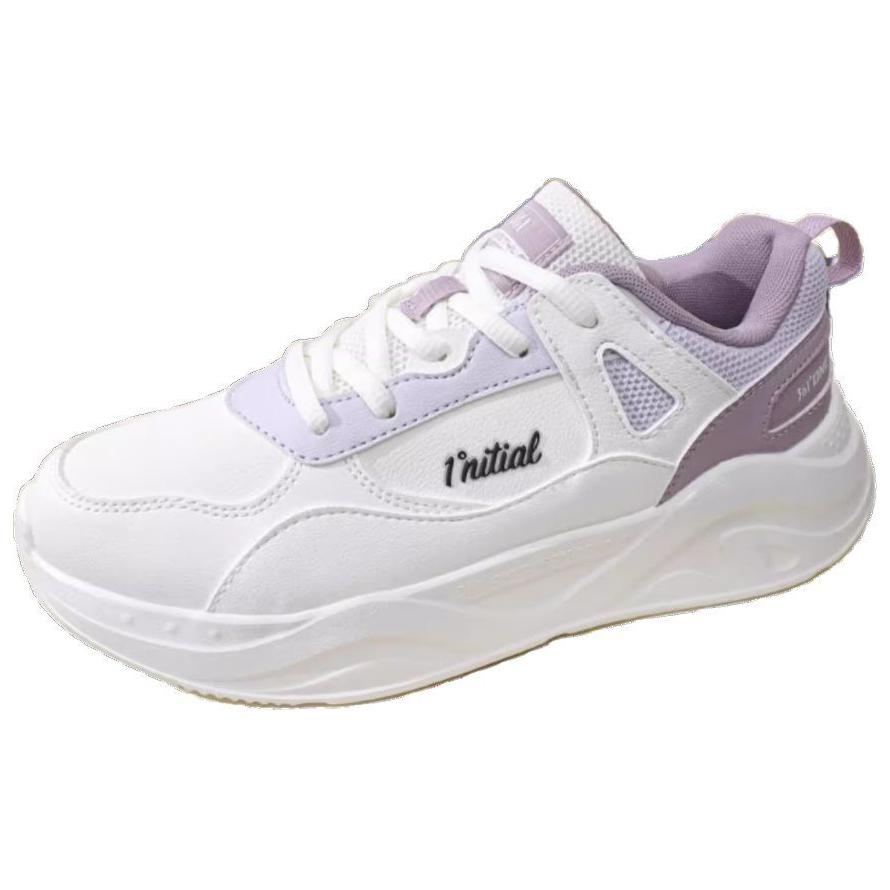 361° Slip Resistant Abrasion Resistant Low top Running Shoes Women’s White Purple