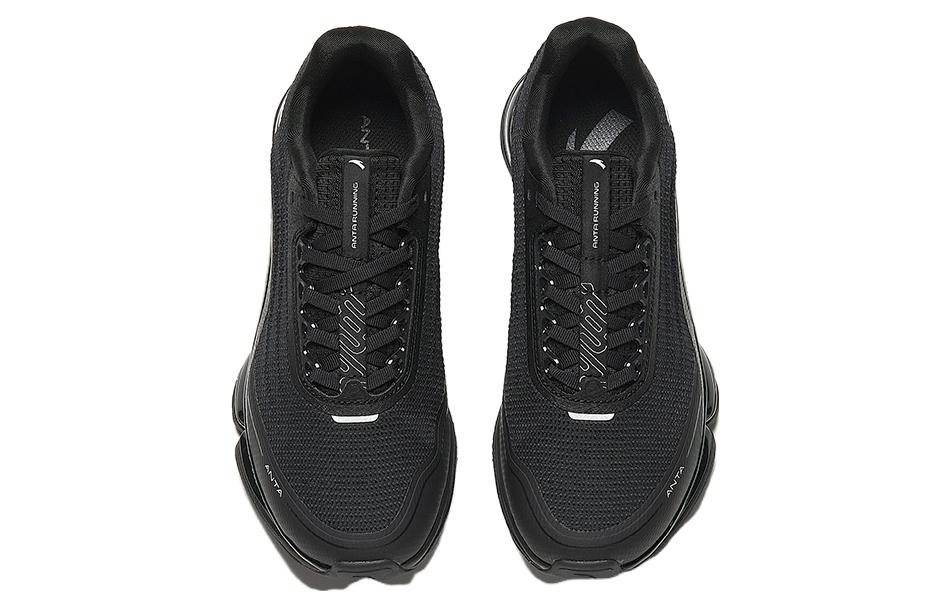 Anta Running Collection Cushioning Slip Resistant Low top Running Shoes Women’s Black