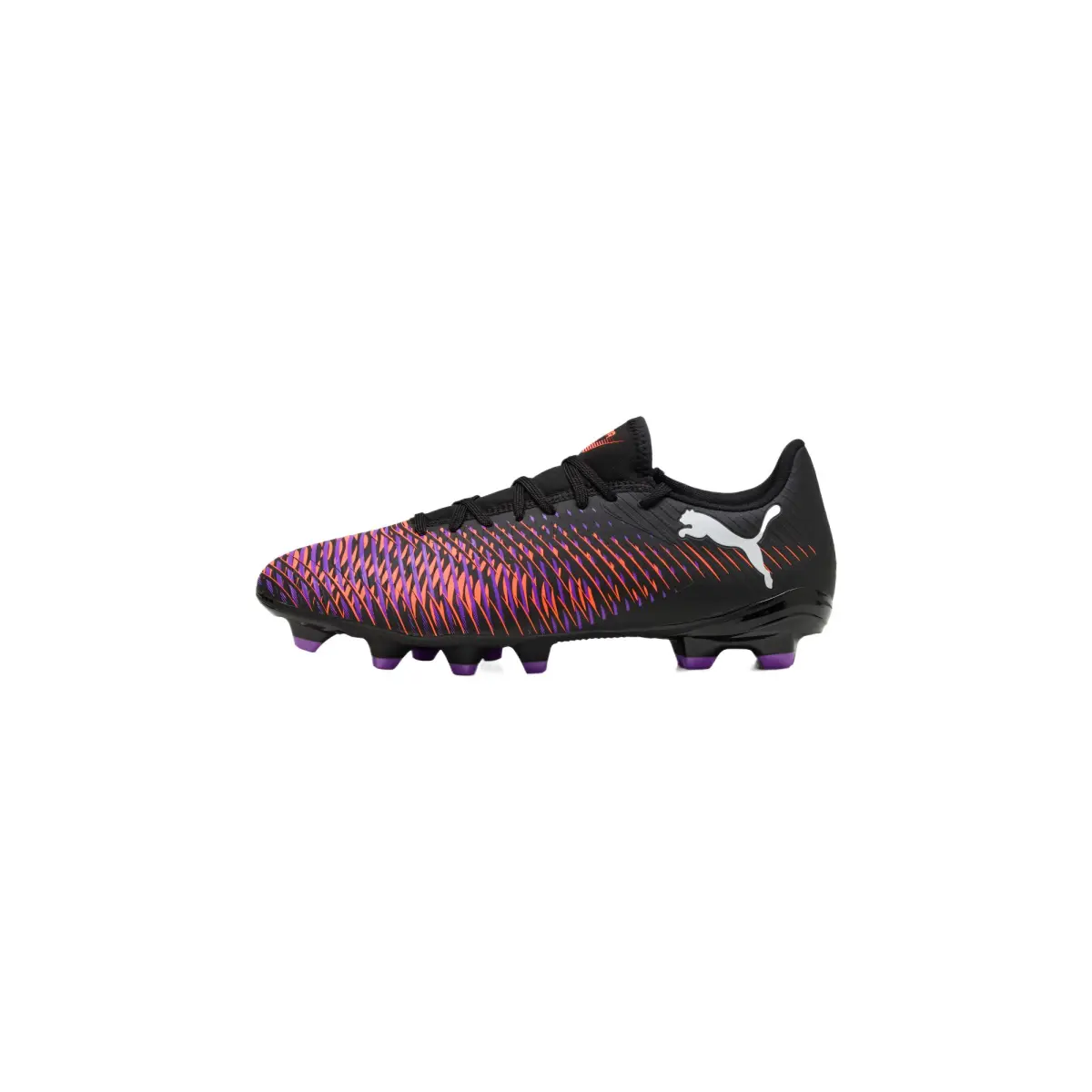 PUMA FUTURE 8 FG Firm Ground Synthetic Leather Soccer Shoes Unisex Black