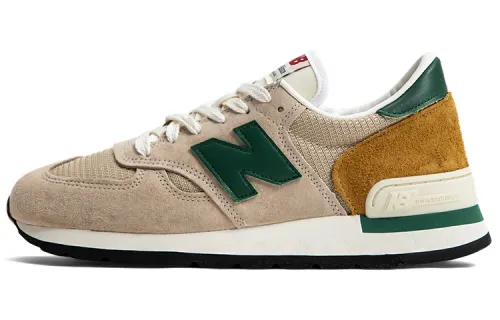 Teddy Santis x New Balance NB 990 V1 Retro Pigskin Leather Low-top Casual Urban Commuting Running Shoes Men's Tan