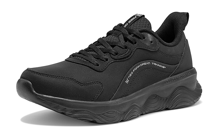 361° Versatile Cushioning Lightweight Abrasion Resistant Low top Running Shoes Men’s Obsidian Black