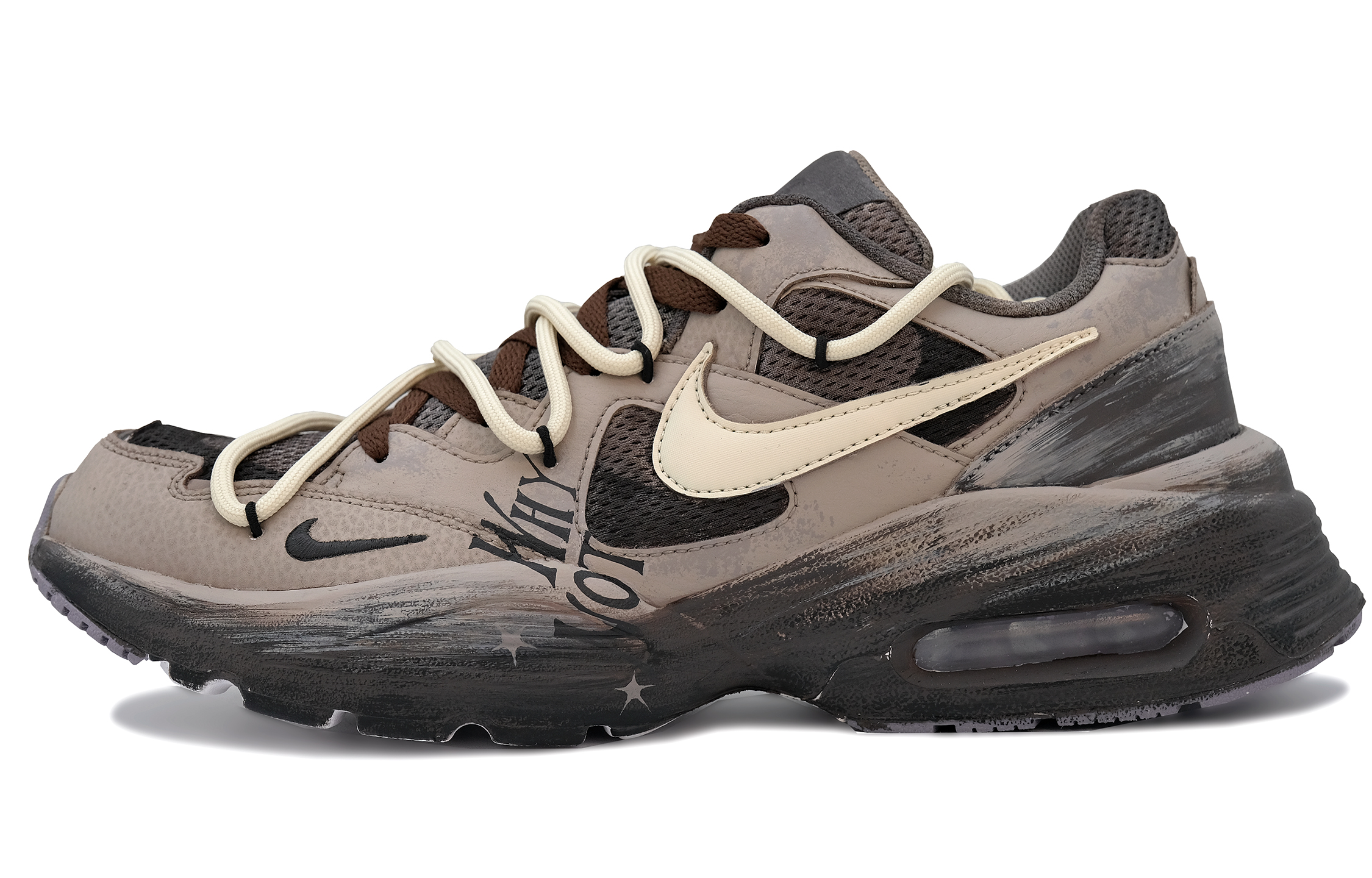 Nike Air Max Fusion Slip Resistant Abrasion Resistant Slip Resistant Abrasion Resistant Low top Running Shoes Women’s