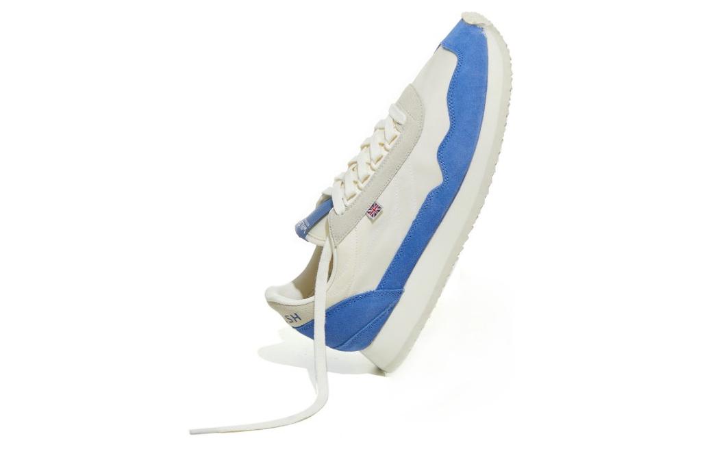 Norman Walsh Classic Cushioning Abrasion Resistant Lightweight Low top Running Shoes Unisex Beige Blue