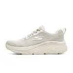 Skechers Max Cushioning Elite 2.0 Abrasion Resistant Breathable Low top Running Shoes Women's Beige Gray