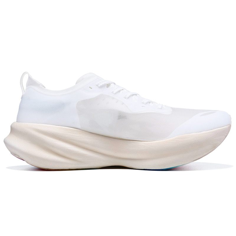 BMAI Jingtan 3.0 Turbo Low Top Running Shoes Unisex White Blue Yellow