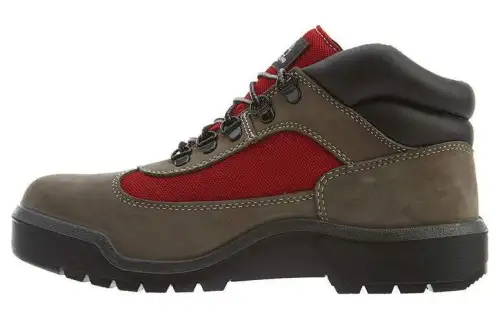 Timberland Field Boot Mid 'Grey Red'