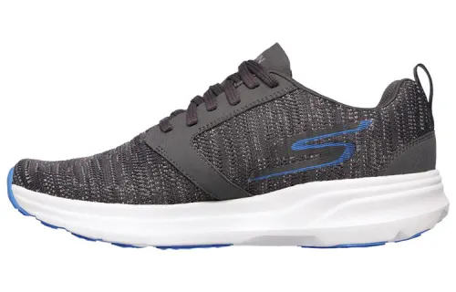 Skechers GO RUN Low top Casual Running Shoes Men's Gray Blue