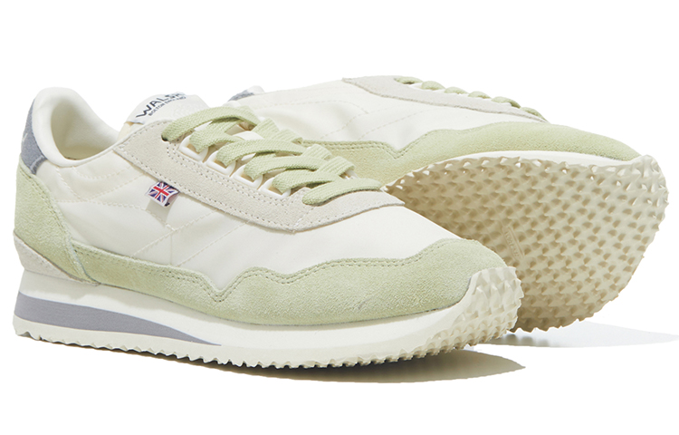 Norman Walsh Retro Sports Leather Cushioning Slip Resistant Abrasion Resistant Coverage Low top Running Shoes Women’s