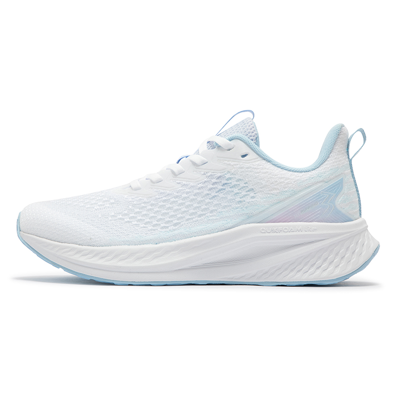 361° Slip Resistant, Abrasion Resistant, Breathable, Lightweight Low top Running Shoes Women’s White Blue