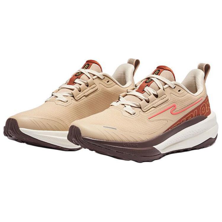 Erke Wild 2.0 Cushioning Slip Resistant Low top Running Shoes Women’s Beige Brown