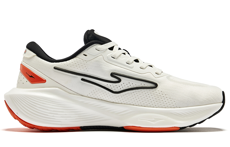 Erke Qidan 5.0 Running Shoes Women’s Low Top Microcrystal White Jet Black