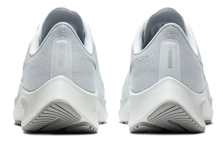 Женские кроссовки Nike Pegasus 37 (серо-белые) — Серый / белый — фото 5