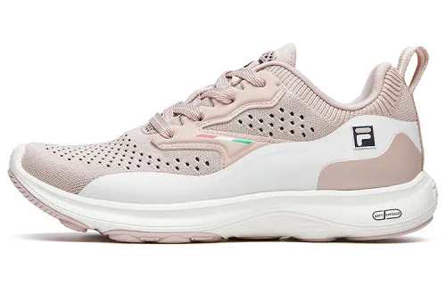 FILA Hyper Runner Fabric Cushioning Breathable Low top Running Shoes Women's Rose Smoky
