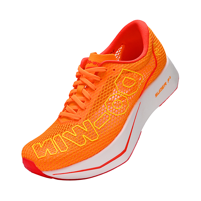 DO WIN Run 3 Low top Full Length Carbon Plate+Supercritical Midsole Running Shoes Unisex Orange