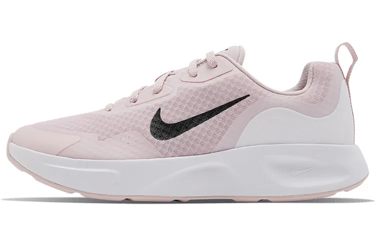 Nike Wearallday Cushioning Slip Resistant Cushioning Slip Resistant Low top Casual Running Shoes Women's Pink White