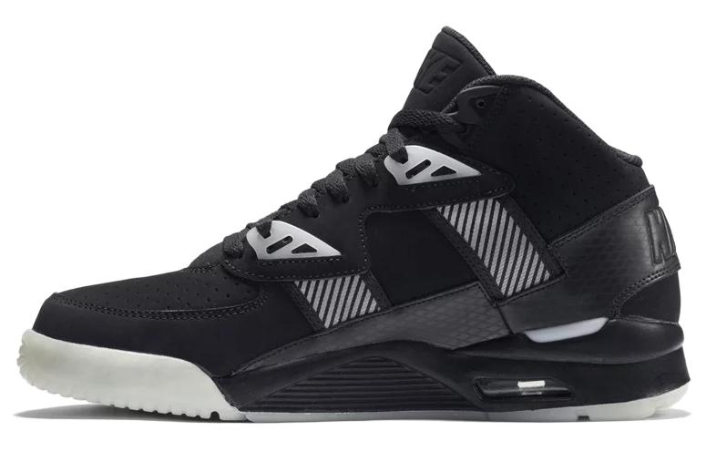 Nike Air Trainer SC Cushioning, Wear Resistant Mid top Running Shoes Women's Black