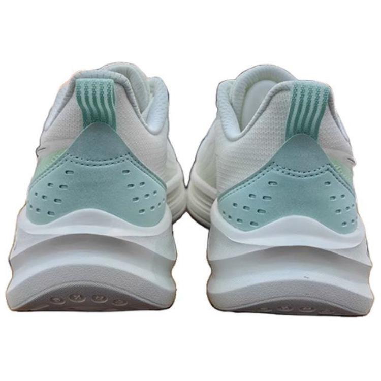 Erke Comfortable Cushioning Abrasion Resistant Cushioning, Wear Resistant Low top Running Shoes Women’s White Green