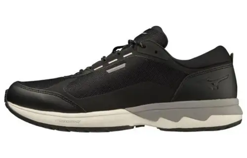 Mizuno Comfortable Wear resistant And Lightweight Low top Running Shoes Unisex Black