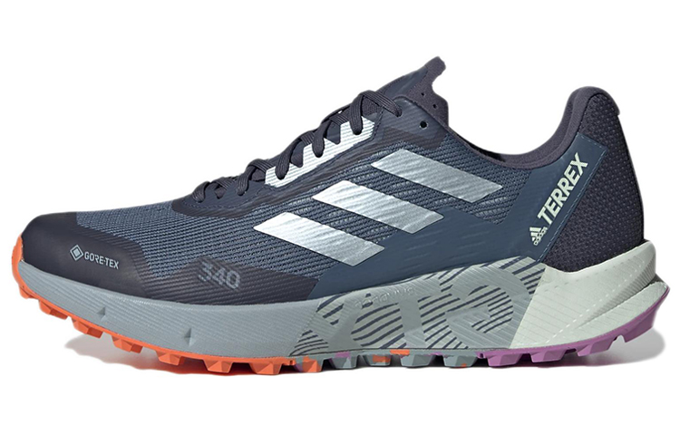 Adidas Terrex Agravic Running Shoes Men's Low Top Blue/Black