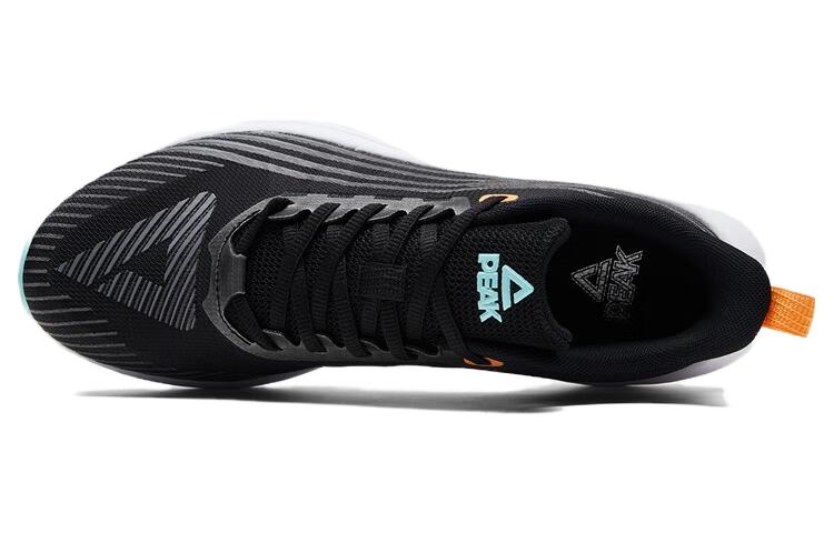 PEAK Light Rebound Slip Resistant Breathable Abrasion Resistant Low top Running Shoes Men’s Black