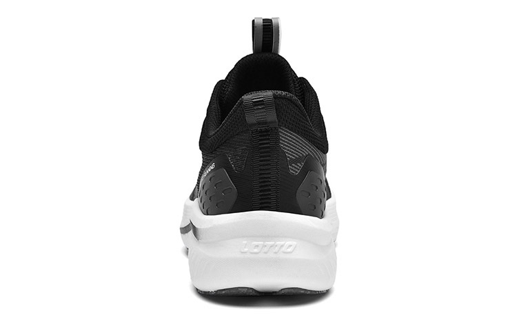 LOTTO Diamond Freeze PRO Slip Resistant Abrasion Resistant Low top Running Shoes Men's Black White