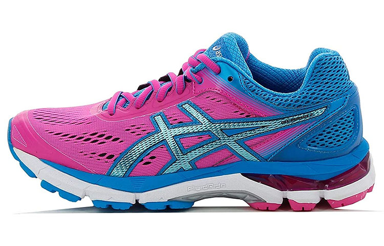 Asics Gel Pursue 2 Sports Low top Running Shoes Women's Pink Blue