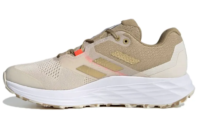 Adidas Terrex Two Running Shoes Men's Low Top Gray Gold