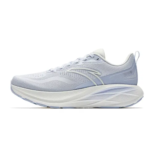 Anta Slip Resistant Cushioning Slip Resistant Cushioning Low top Casual Running Shoes Women's Light Blue