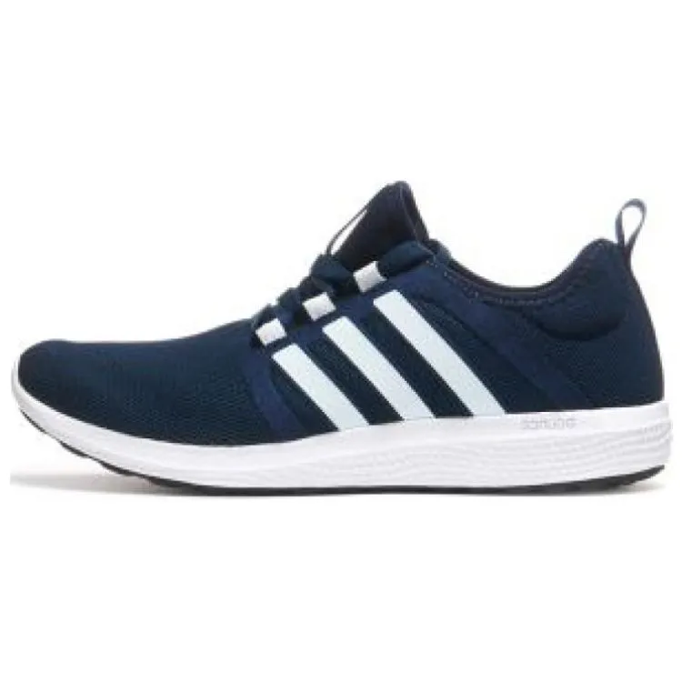 Adidas Bounce Slip Resistant Abrasion Resistant Low top Casual Running Shoes Unisex Navy