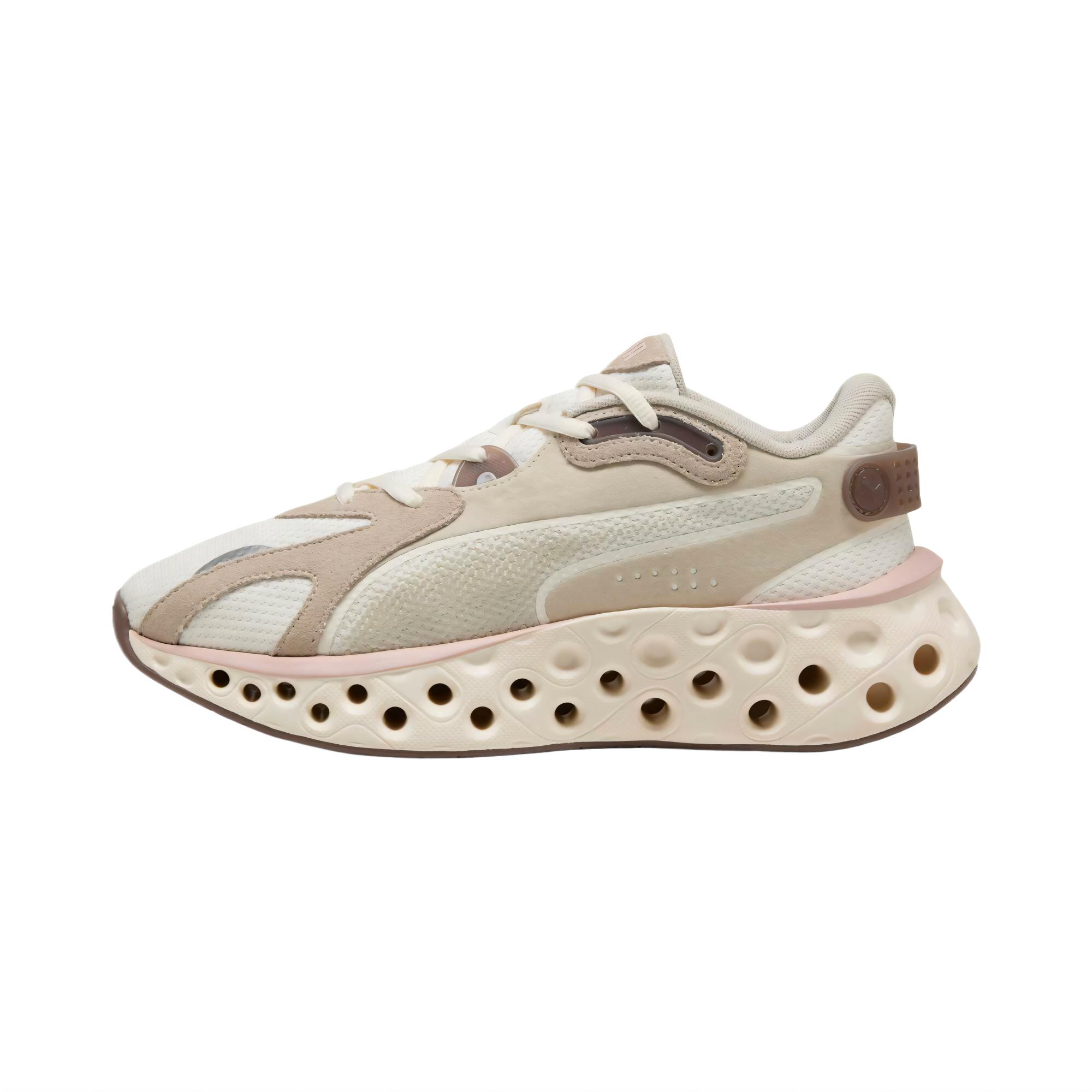 PUMA Wear resistant And Lightweight Low top Running Shoes Women’s Beige