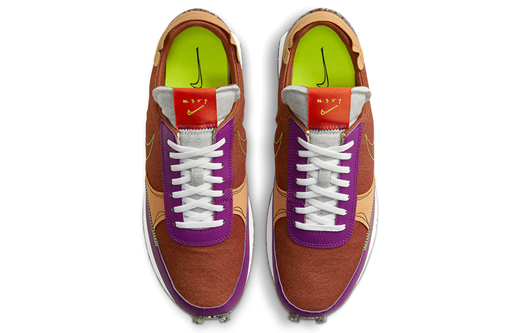 Мужские кроссовки Nike Daybreak Type Rugged Orange (красно-пурпурно-оранжевые) — фото 4