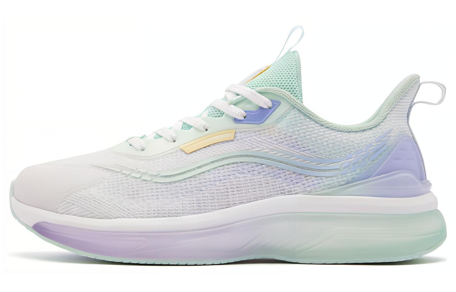 QIAODAN Cushioning, Wear Resistant Low top Running Shoes Women’s White Green