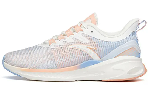 ANTA Rocket 2.0 Running Shoes Women's Low Top Light Rainbow Pink/Ivory White/Dazzling Blue