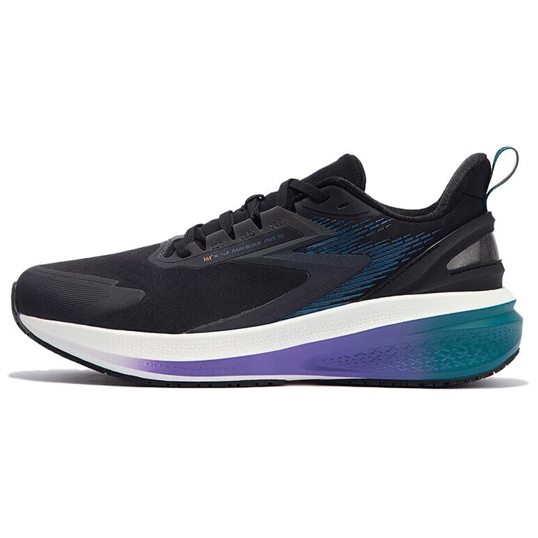 361° Rain Screen 7.0 Abrasion Resistant Low top Running Shoes Men’s Black Cyan