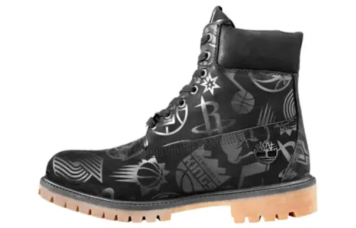 NBA X Timberland Outdoor Boots Men's High Top Black
