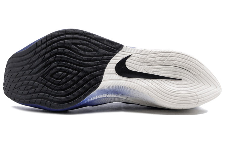 Мужские кроссовки Nike Vapor Street Flyknit "Deep Royal" (бело-синие) — фото 5