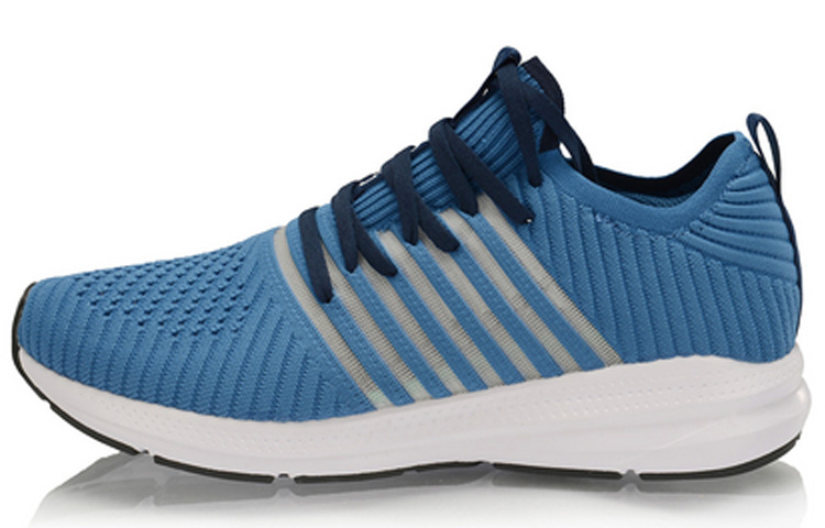 Li Ning Yufeng Cushioning Breathable Low top Running Shoes Unisex Dark Aqua Blue
