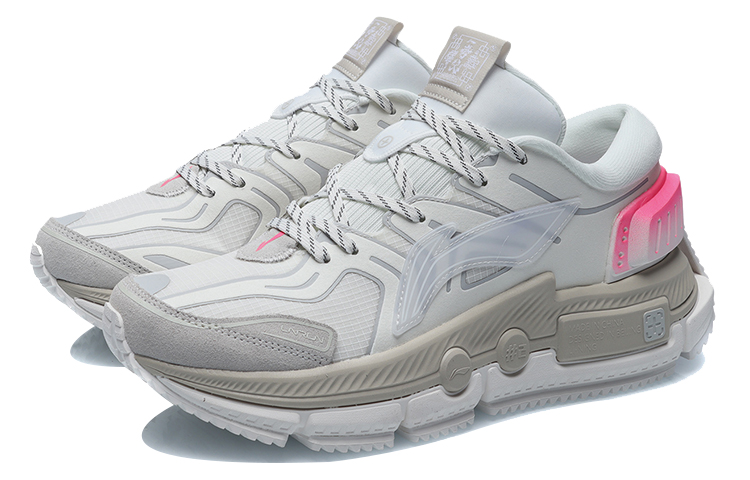 Li Ning Father Quaker Textile, Synthetic Leather Cushioning Slip Resistant Abrasion Resistant Breathable Lightweight